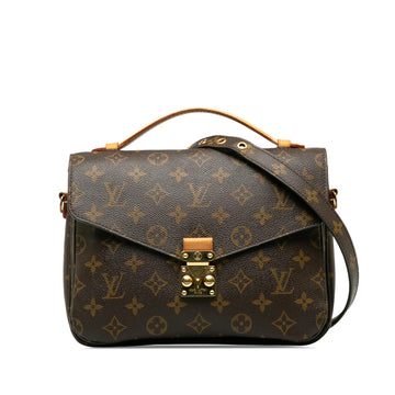 Louis Vuitton Monogram Pochette Metis (SHG-koPbZD)