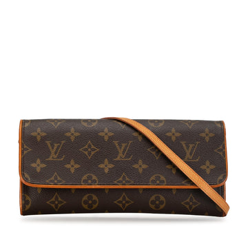 Louis Vuitton Monogram Pochette Twin GM (SHG-QDc4Gf)