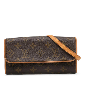 Louis Vuitton Monogram Pochette Twin PM (SHG-YDoyFP)