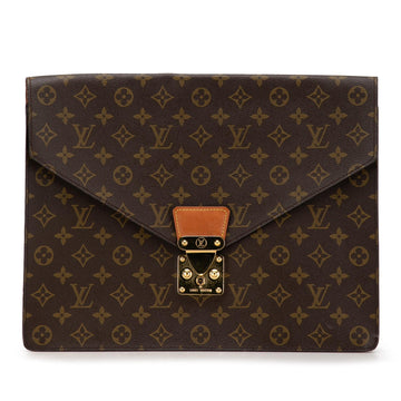 Louis Vuitton Monogram Porte-Documents Senateur (SHG-I1CQLJ)