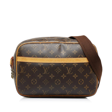 Louis Vuitton Monogram Reporter PM (SHG-SuMWNk)