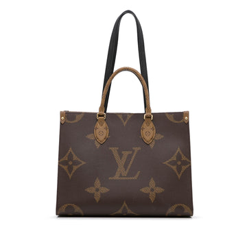 Louis Vuitton Monogram Reverse Giant Onthego GM (SHG-zDgybk)