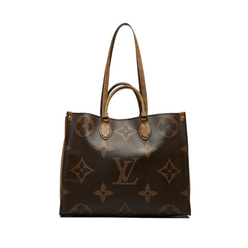 Louis Vuitton Monogram Reverse Giant Onthego GM (SHG-qdKF46)