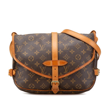 Louis Vuitton Monogram Saumur 25