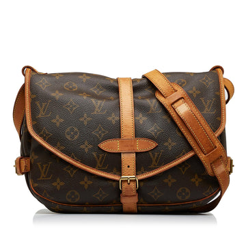 Louis Vuitton Monogram Saumur 30 (SHG-cECwZu)