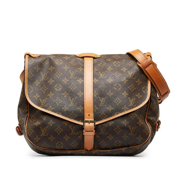 Louis Vuitton Monogram Saumur 35 (SHG-0UqiAX)