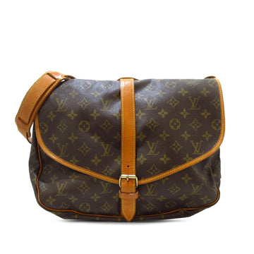 Louis Vuitton Monogram Saumur 35 (SHG-qtv6cY)