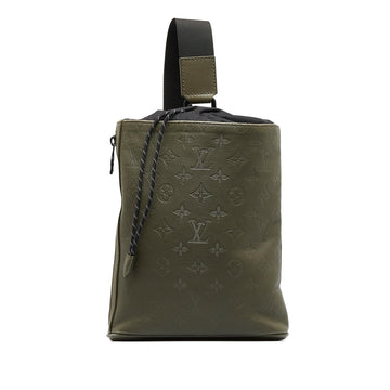 Louis Vuitton Monogram Shadow Chalk Sling Bag (SHG-nQrcdd)
