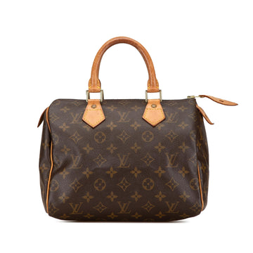 Louis Vuitton Monogram Speedy 25 (SHG-mLeSx8)