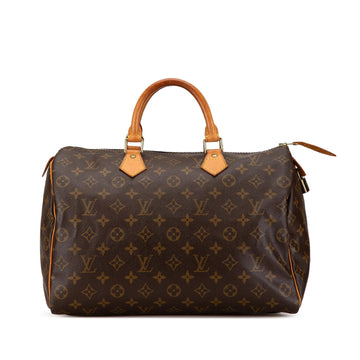 Louis Vuitton Monogram Speedy 35 (SHG-kUidFd)