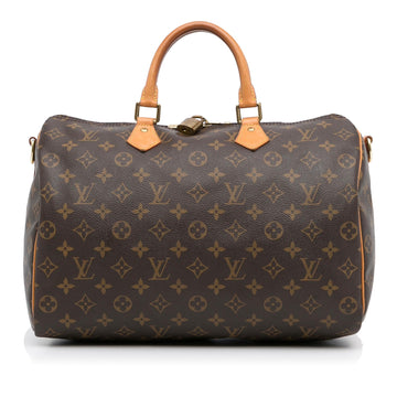 Louis Vuitton Monogram Speedy Bandouliere 30 (SHG-koB80q)