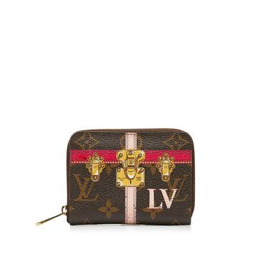 Louis Vuitton Monogram Summer Trunks Zippy Coin Purse (SHG-A4yp0h)