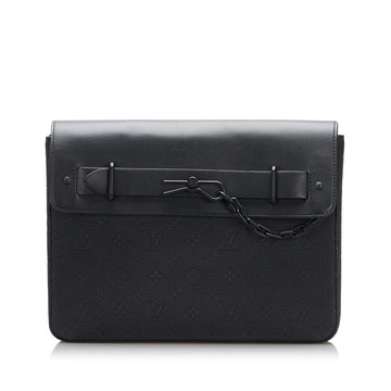 Louis Vuitton Monogram Taurillon Pochette Steamer