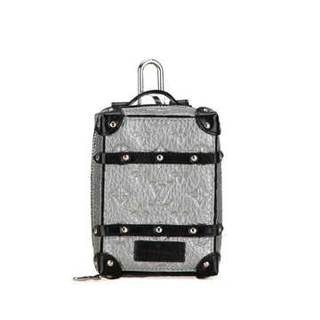 Louis Vuitton Monogram Taurillon Soft Trunk Bag Charm and Key Holder (SHG-ol7qdW)