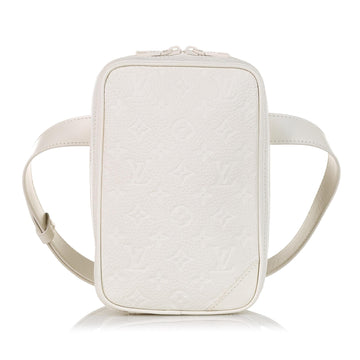 Louis Vuitton Monogram Taurillon Utility Side