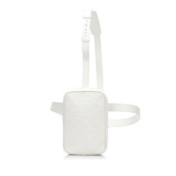 Louis Vuitton Monogram Taurillon Utility Side