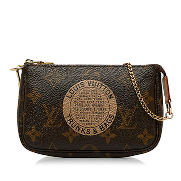 Louis Vuitton Monogram Trunks and Bags Mini Pochette Accessoires (SHG-w6Rdg0)