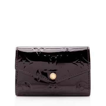Louis Vuitton Monogram Vernis 6 Key Holder (SHF-6fpm5G)