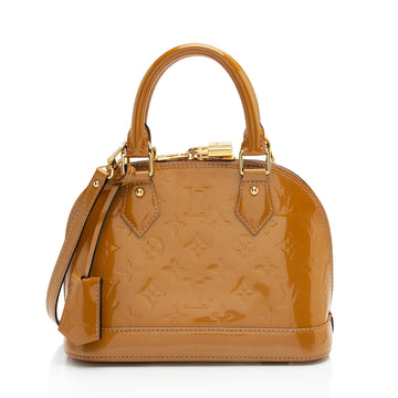 Louis Vuitton Monogram Vernis Alma BB Satchel