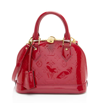 Louis Vuitton Monogram Vernis Alma BB Satchel