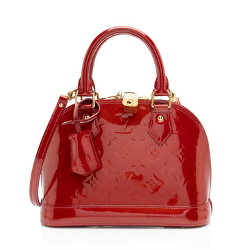 Louis Vuitton Monogram Vernis Alma BB Satchel
