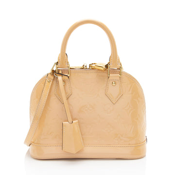 Louis Vuitton Monogram Vernis Alma BB Satchel
