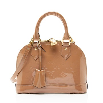 Louis Vuitton Monogram Vernis Alma BB Satchel