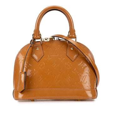 Louis Vuitton Monogram Vernis Alma BB (SHG-tGf0Fd)