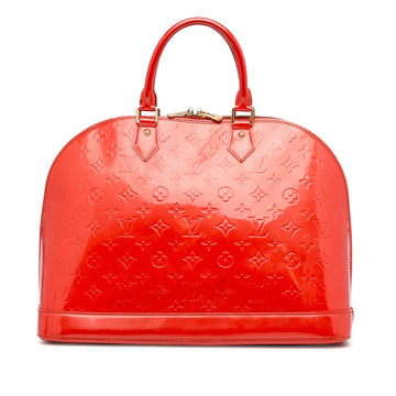 Louis Vuitton Monogram Vernis Alma GM (SHG-5mS6wP)