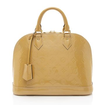 Louis Vuitton Monogram Vernis Alma PM Satchel