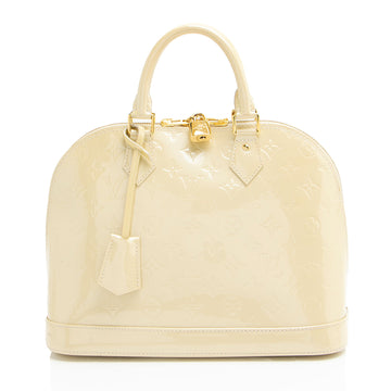 Louis Vuitton Monogram Vernis Alma PM Satchel