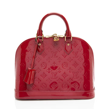 Louis Vuitton Monogram Vernis Alma PM Satchel