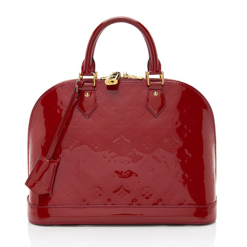 Louis Vuitton Monogram Vernis Alma PM Satchel