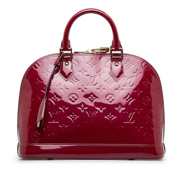 Louis Vuitton Monogram Vernis Alma PM (SHG-fGgxKm)
