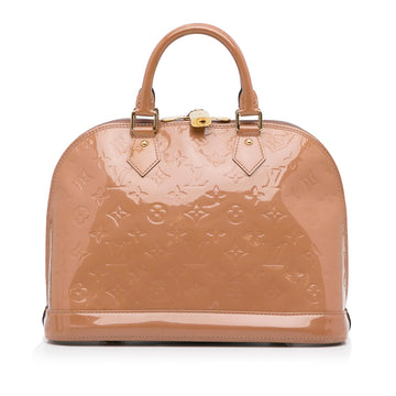 Louis Vuitton Monogram Vernis Alma PM (SHG-TpodTf)