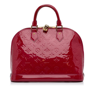 Louis Vuitton Monogram Vernis Alma PM (SHG-5OXuCp)