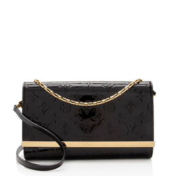 Louis Vuitton Monogram Vernis Ana Clutch (SHF-Jnmx4k)