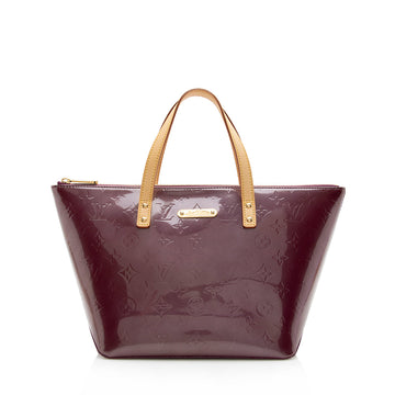 Louis Vuitton Monogram Vernis Bellevue PM Tote (SHF-14748)