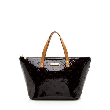 Louis Vuitton Monogram Vernis Bellevue PM Tote (SHF-15955)