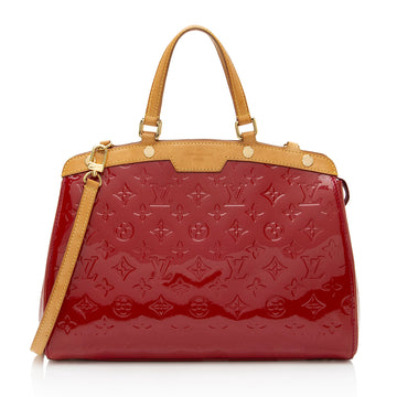 Louis Vuitton Monogram Vernis Brea MM Satchel