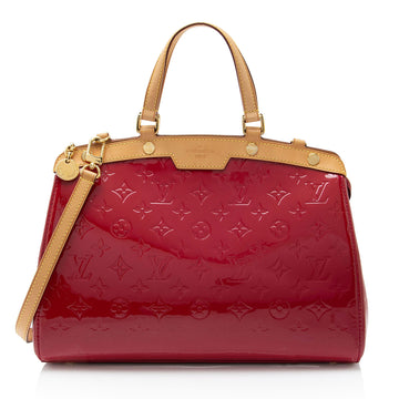 Louis Vuitton Monogram Vernis Brea MM Satchel
