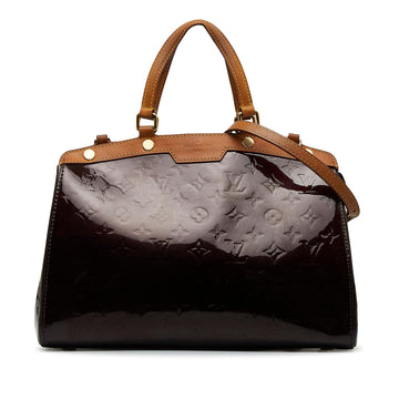 Louis Vuitton Monogram Vernis Brea MM (SHG-OqUUSZ)