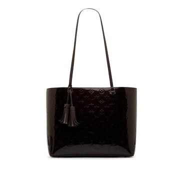 Louis Vuitton Monogram Vernis Long Beach MM (SHG-6biDTS)