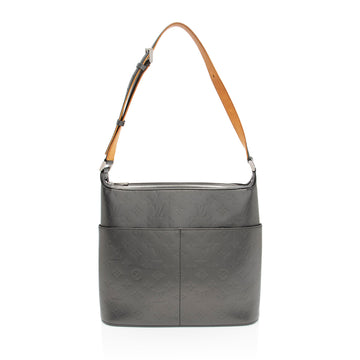Louis Vuitton Monogram Vernis Mat Sutter Shoulder Bag (SHF-I1ZVht)