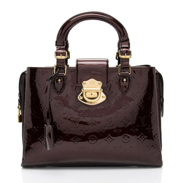 Louis Vuitton Monogram Vernis Melrose Avenue Satchel (SHF-BEMyAH)
