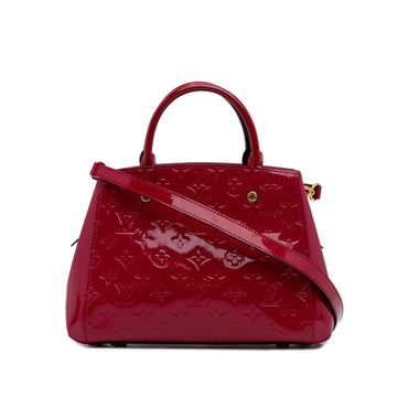 Louis Vuitton Monogram Vernis Montaigne BB (SHG-hRqyY5)
