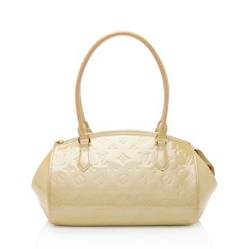 Louis Vuitton Monogram Vernis Sherwood PM Satchel (SHF-G3XOIN)
