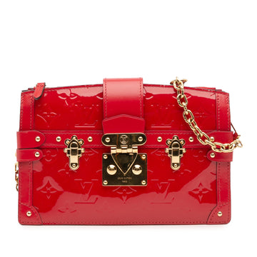 Louis Vuitton Monogram Vernis Trunk Clutch