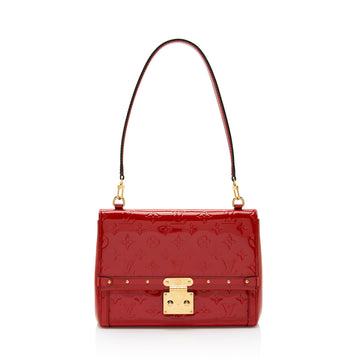Louis Vuitton Monogram Vernis Venice Shoulder Bag (SHF-8iv4Vb)