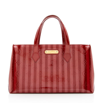 Louis Vuitton Monogram Vernis Wilshire PM Tote (SHF-18400)